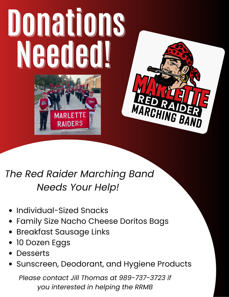 Marlette Red Raider Marching Band