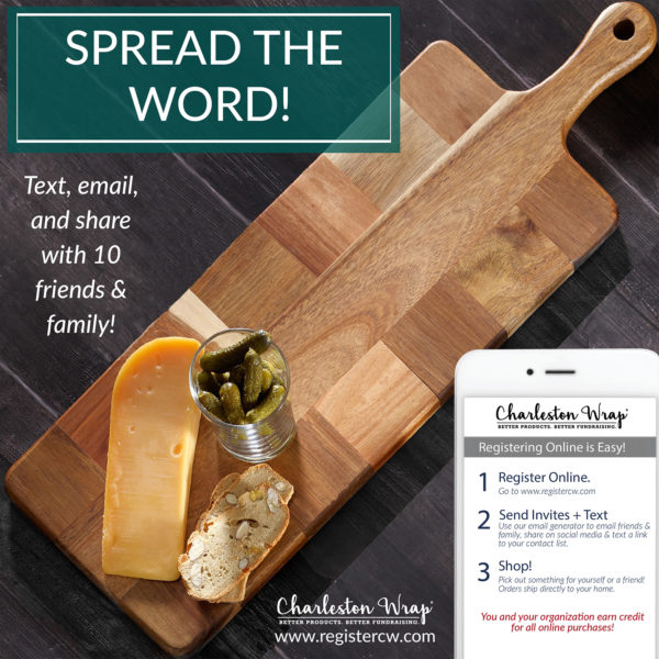 Charleston Wrap Fundraiser