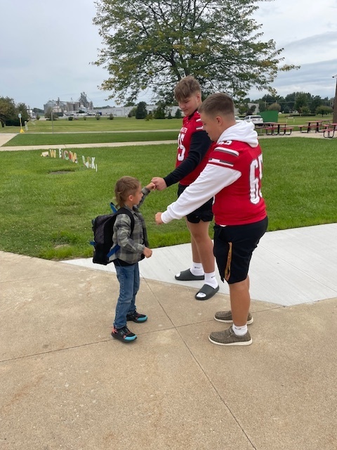 Meet and Greet with football players
