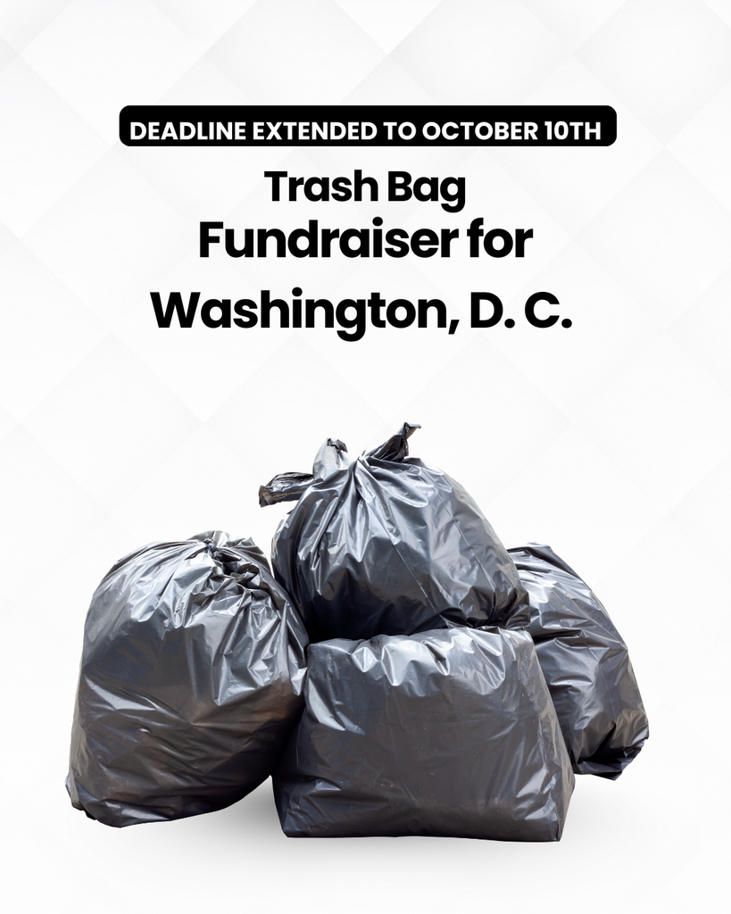 Trash bag fundraiser