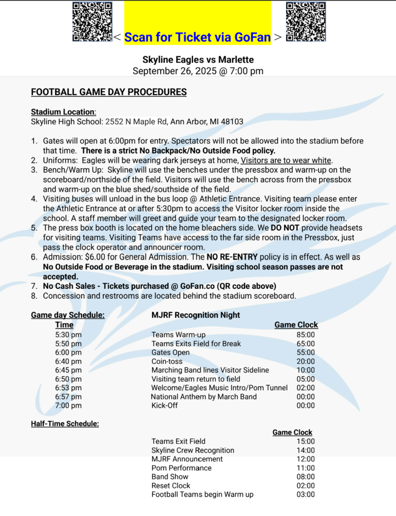 Go Fan Ticket info