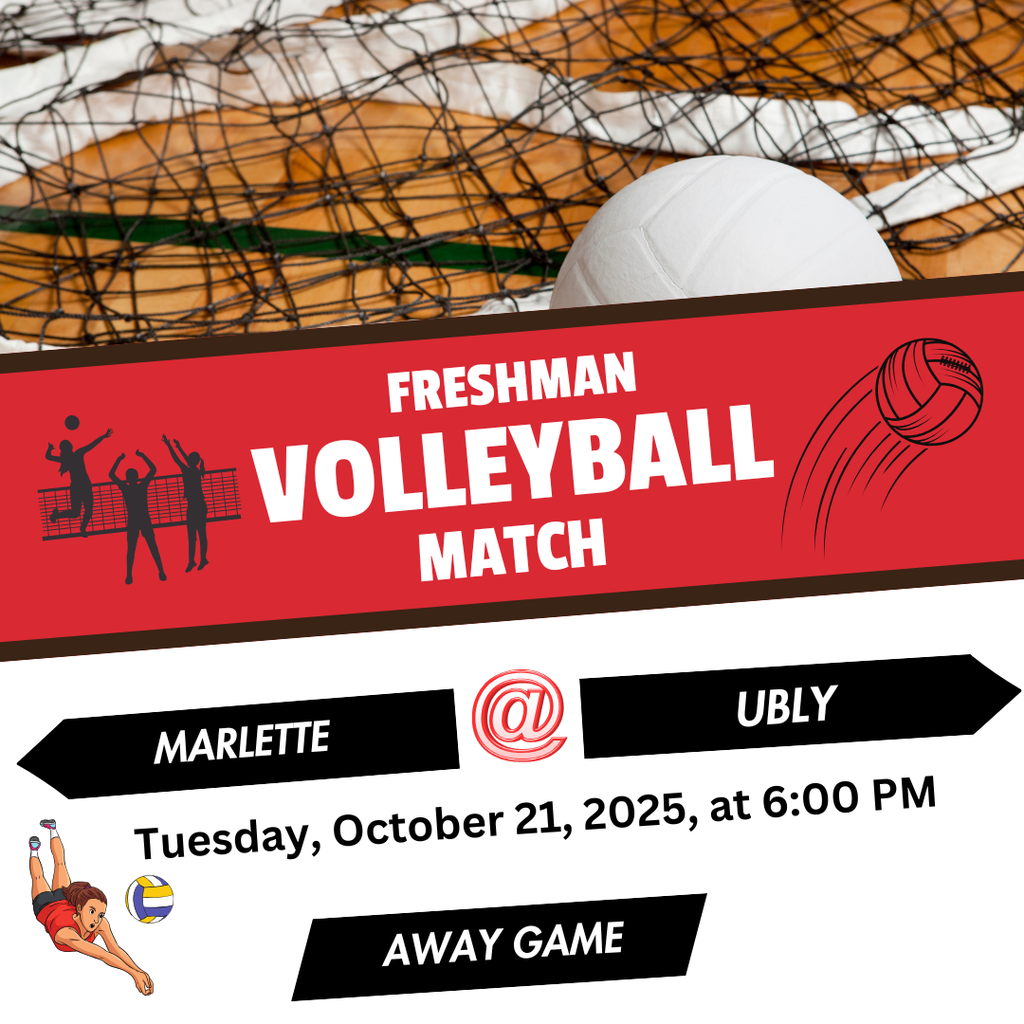 Freshman Girls Volleyball 10-21-25 against Ubly