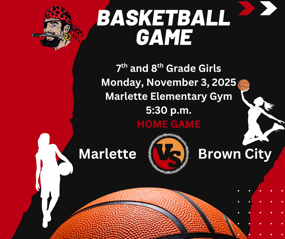 11-3-25 7th and 8th Grade Girls Marlette VS. Brown City