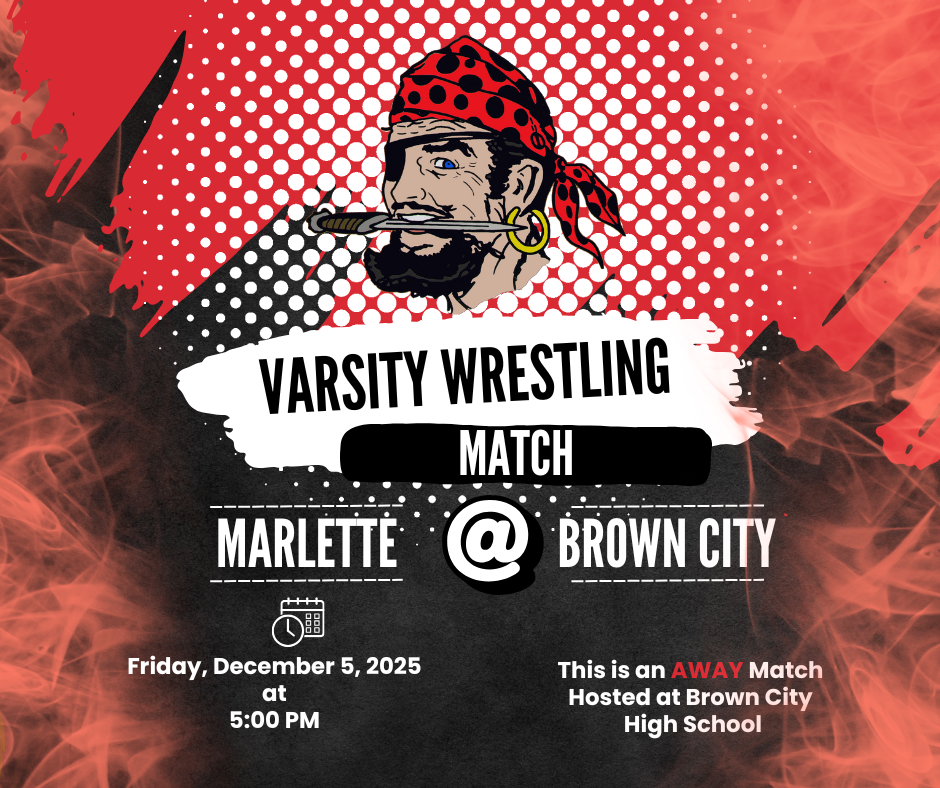 12-5-25  Varsity Wrestling at Brown City High School