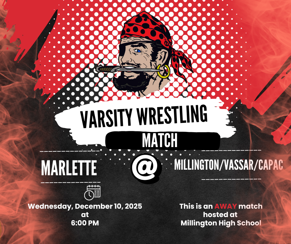 12-10-25 Marlette Wrestling at Millington