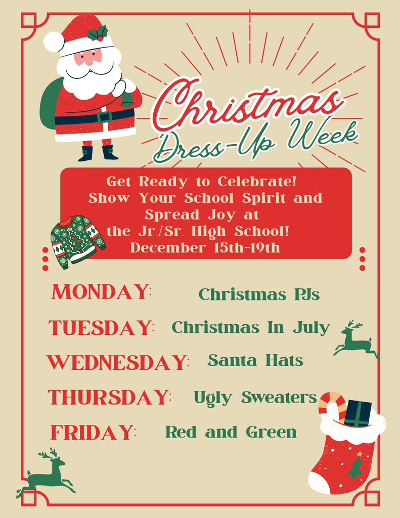 Christmas Dress-Up Week