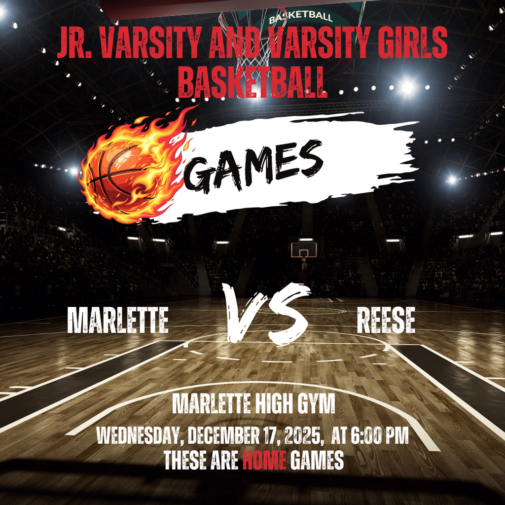 12-17-25 Marlette VS Reese at Marlette High at 6:00 PM