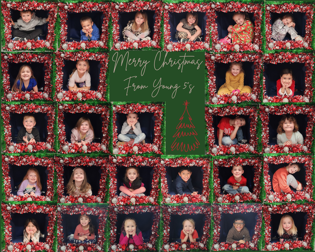 Mrs. Schmidt's class Christmas Picture