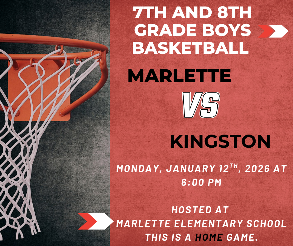7th and 8th Grade Boys Basketball 1-12-26 at 6:00 PM