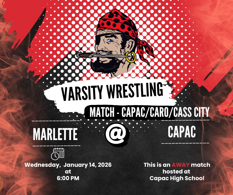 Marlette Wrestling at Capac 1-14-26