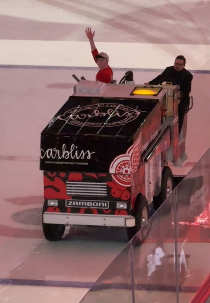 Red Raiders at the Red Wings Game