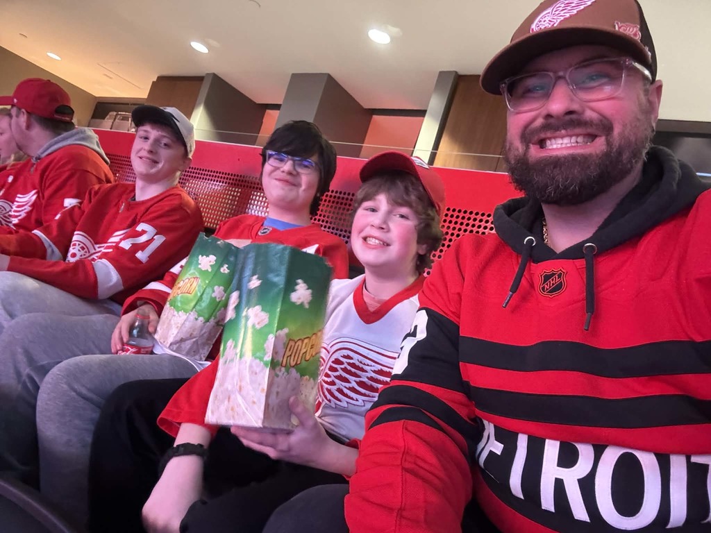 Red Raiders at the Red Wings Game