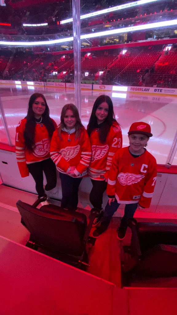 Red Raiders at the Red Wings Game