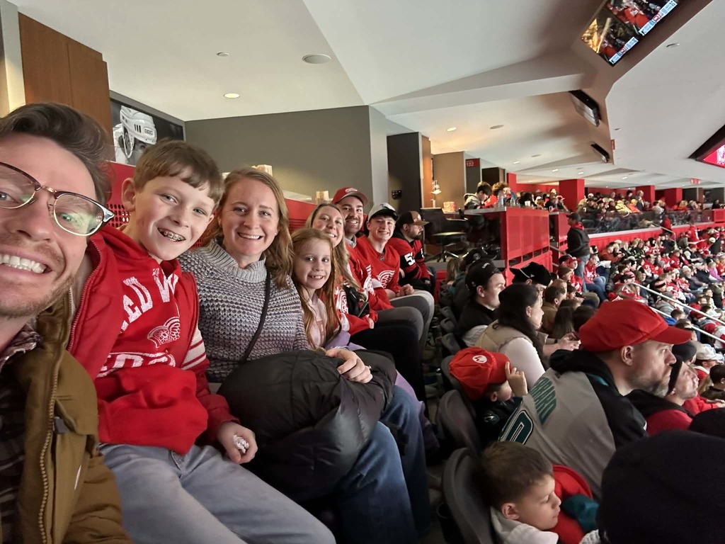 Red Raiders at the Red Wings Game