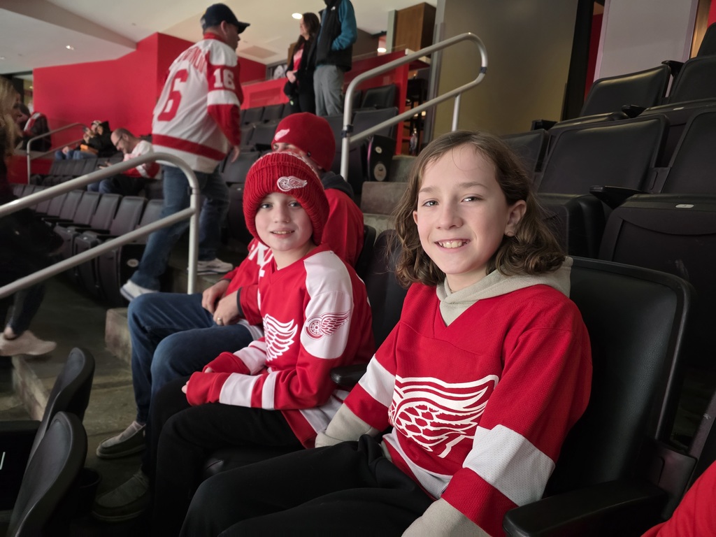 Red Raiders at the Red Wings Game