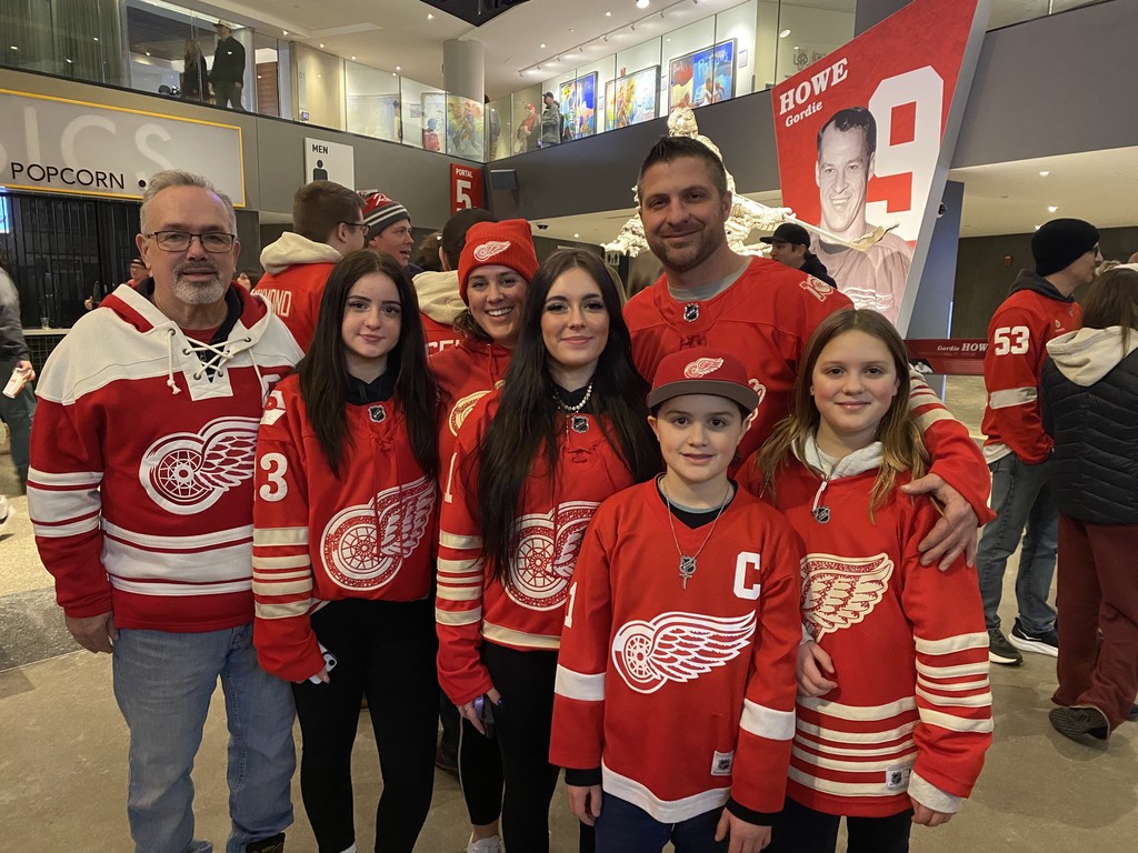 Red Raiders at the Red Wings Game