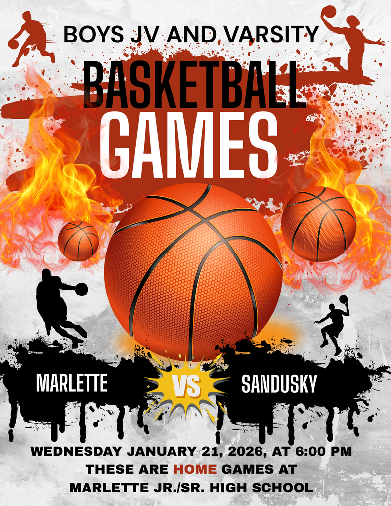 1-21-26 Marlette VS Sandusky at 6:00 PM