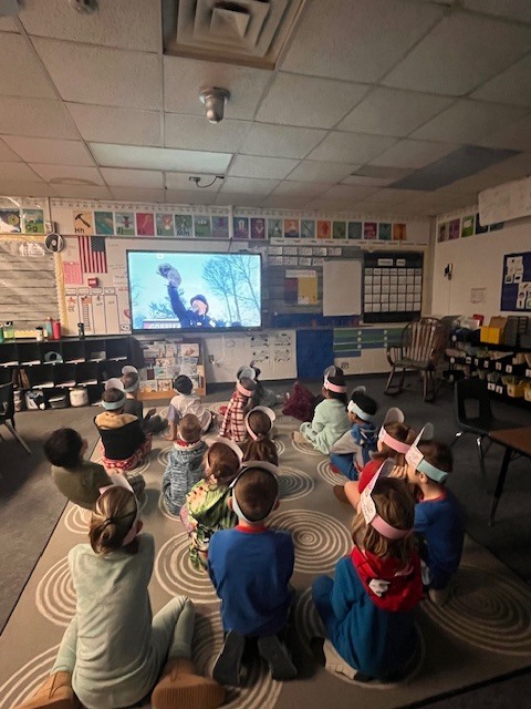 Groundhog day in Mrs. Albertson's Class