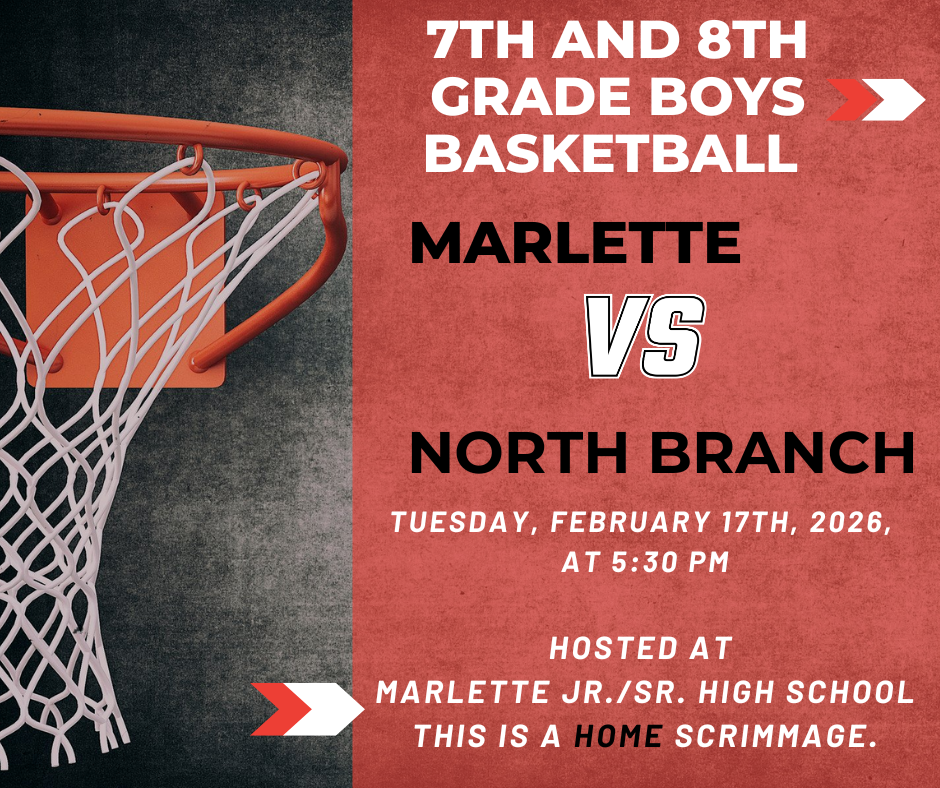 Marlette VS North Branch at the Jr/Sr High School