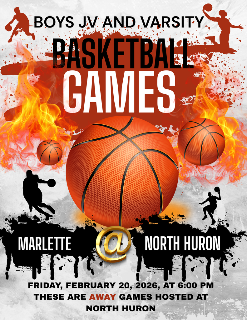 2-20-26 Marlette at North Huron Boys Basketball