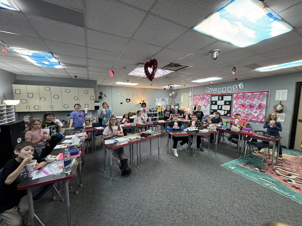 Slushies in Mrs. Gentry's Class