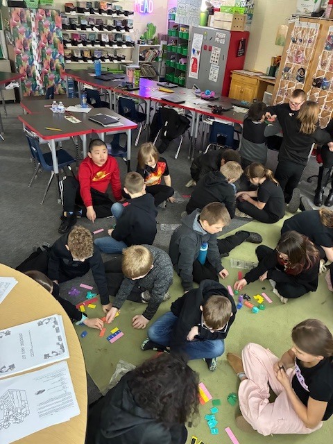 Mrs. Magee's class 1st week of reading month