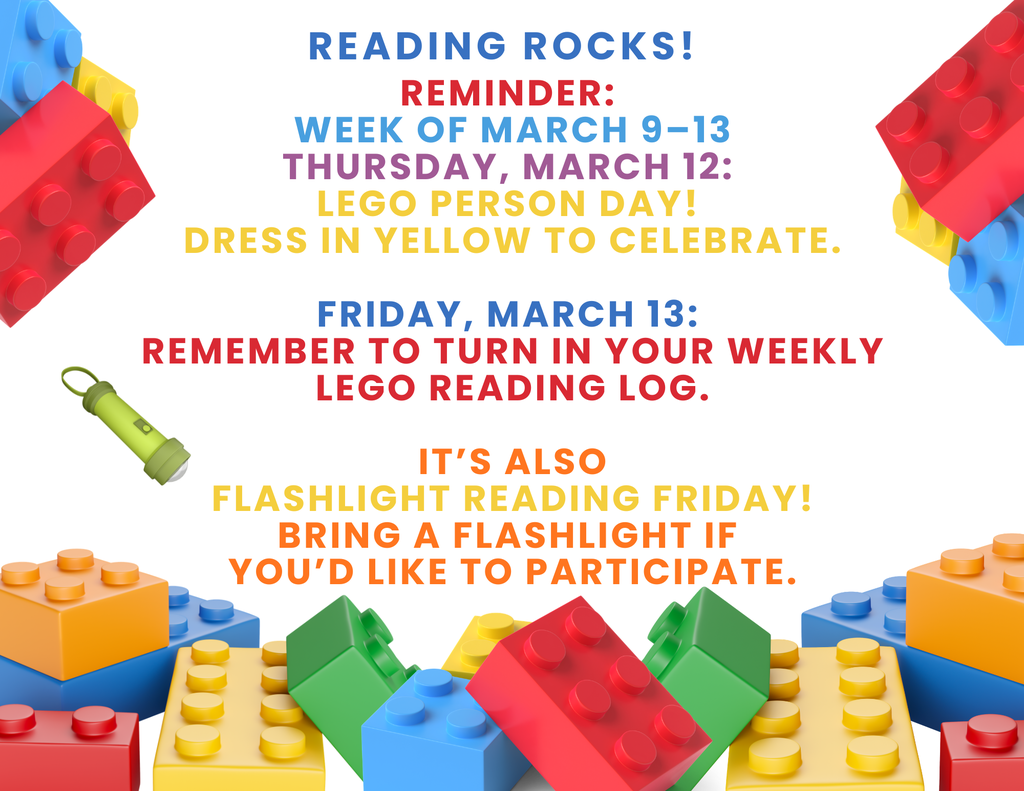 March 13th Reading Week