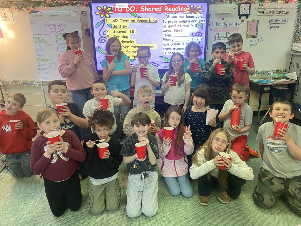 Miss Shell's class boosted their test scores by 75%