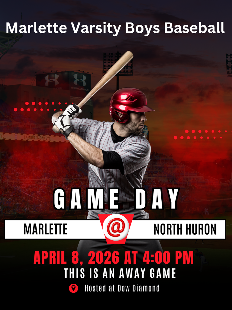 North Huron baseball game
