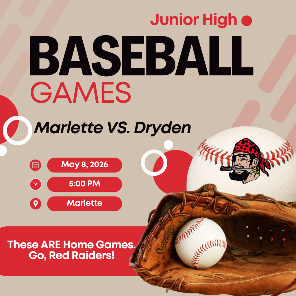 5-8-26 Marlette VS. Dryden at 5:00 PM at Marlette