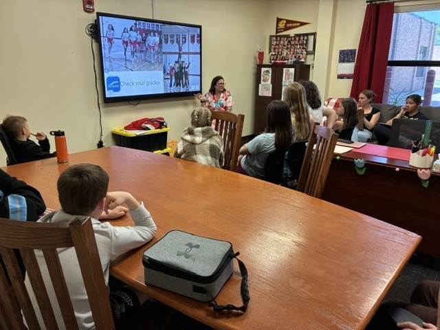 Meeting 6th grade teachers