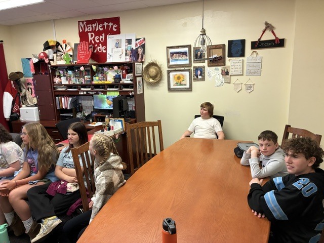 Meeting 6th grade teachers