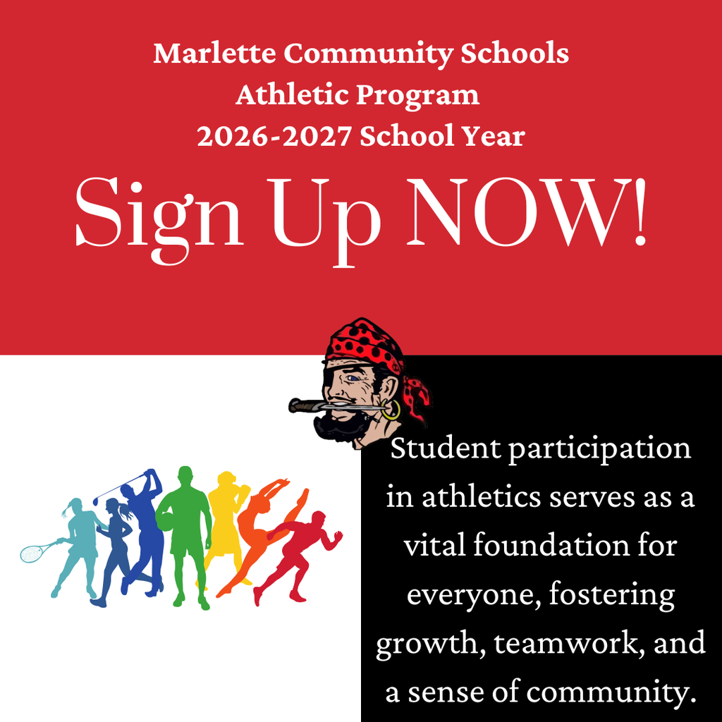 Sign up for athletics
