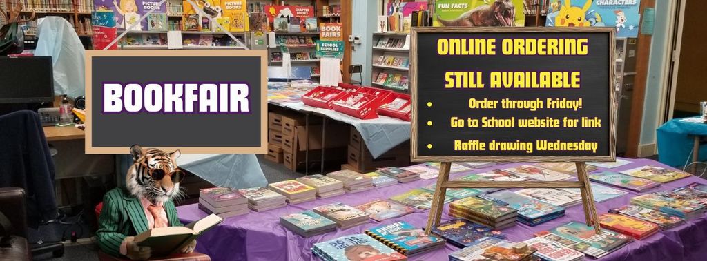 Book Fair is NOW ONLINE!