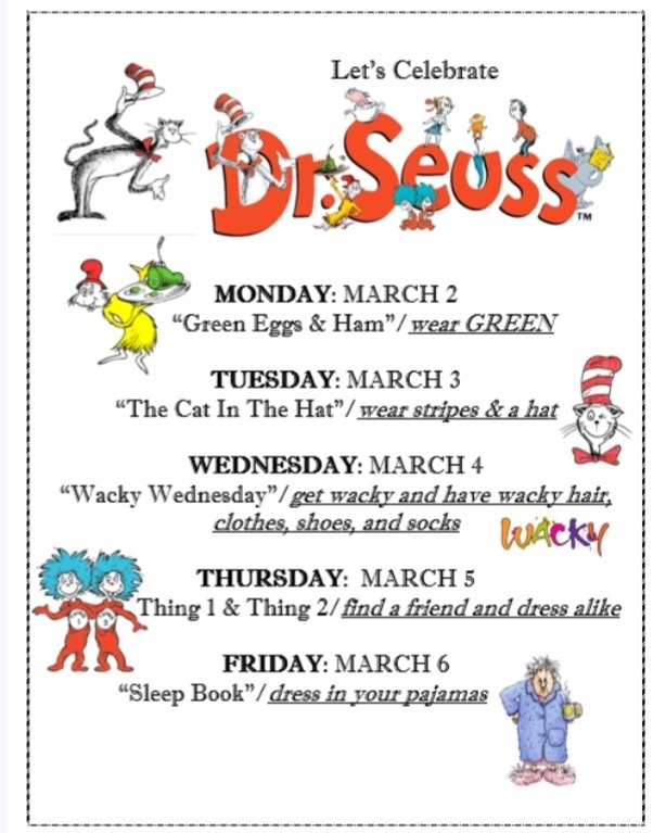Dr. Seuss week