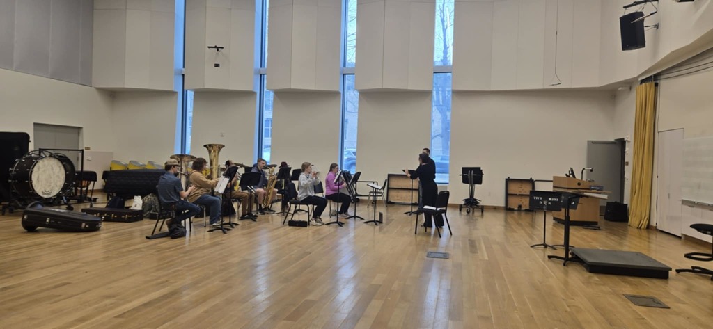 This rehearsal space was awesome!