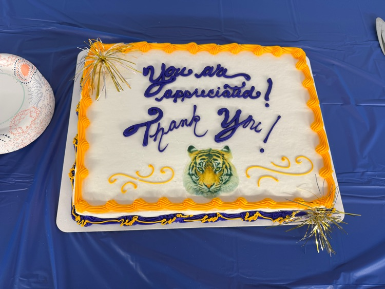 cake provided by the church 