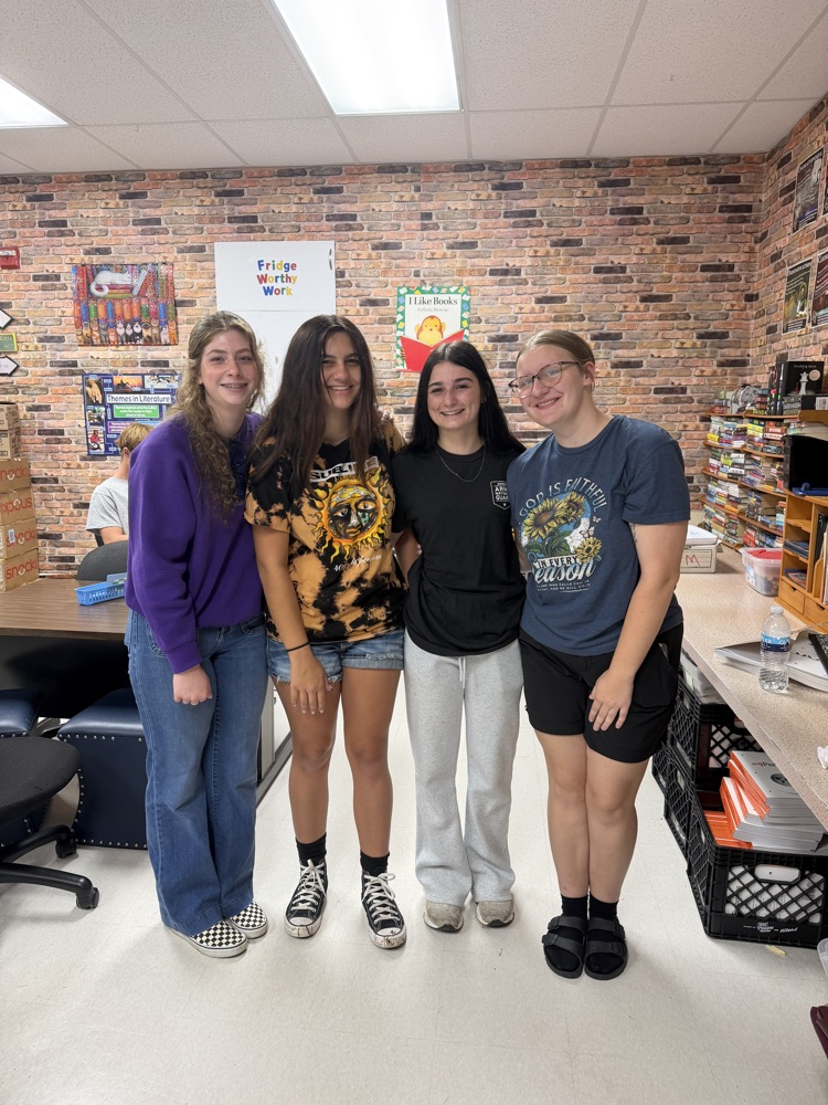 Ella and three of her besties 
