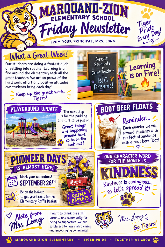 Elementary Friday Newsletter
