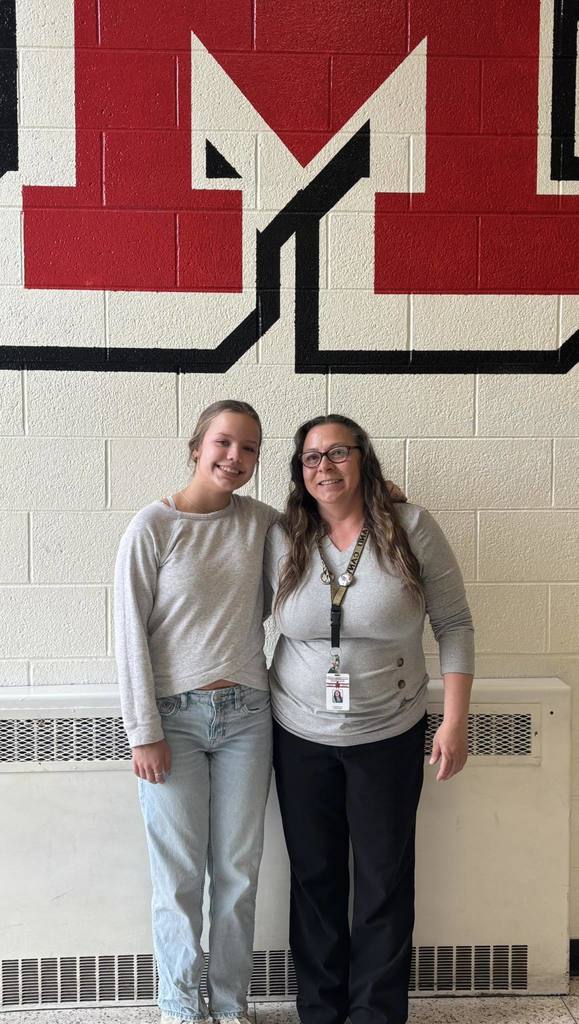 The student of the week and the teacher that nominated them
