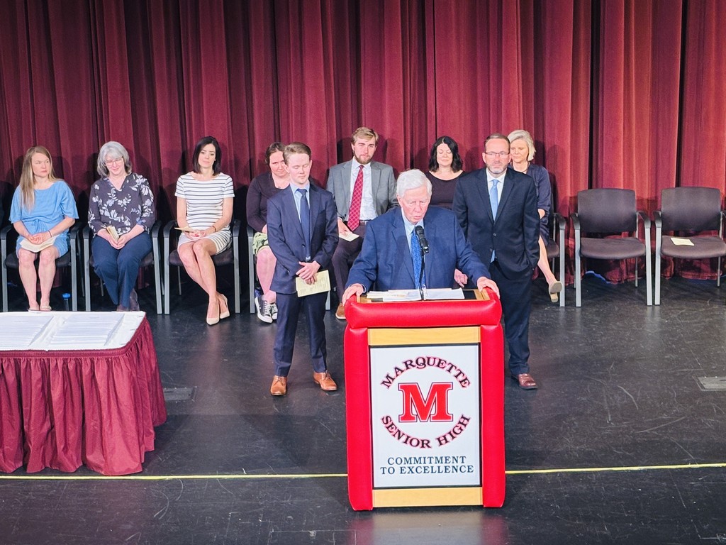 speakers announcing at the Kaufman awards