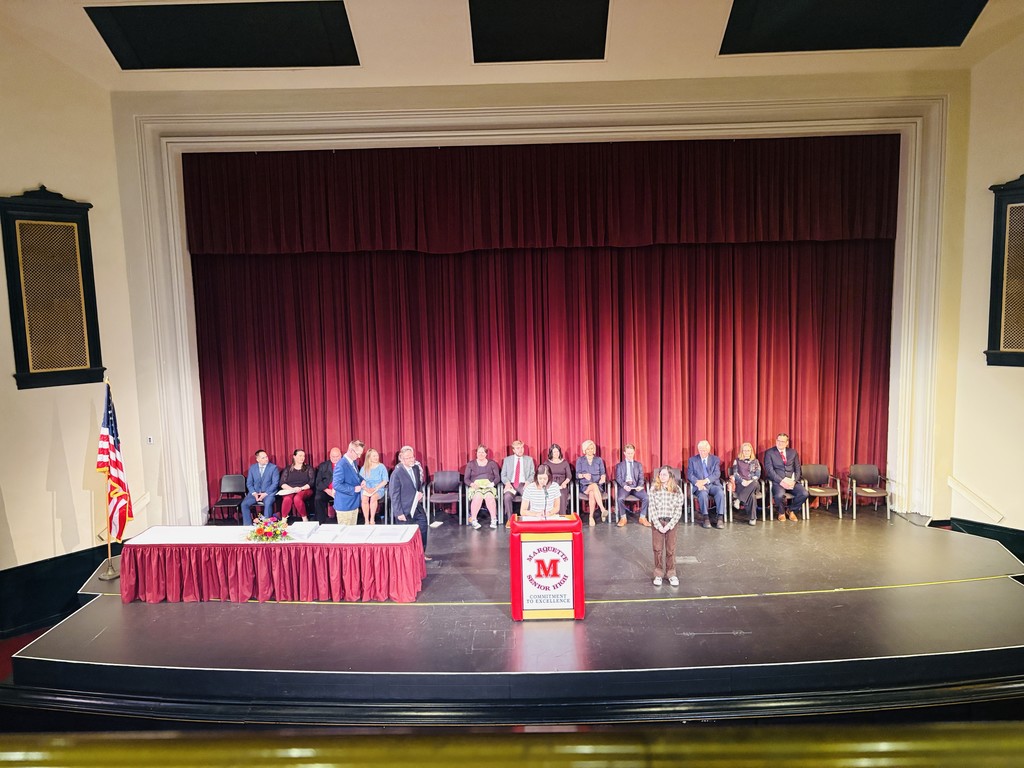 speakers announcing at the Kaufman awards