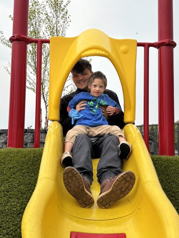 students playing on the playground
