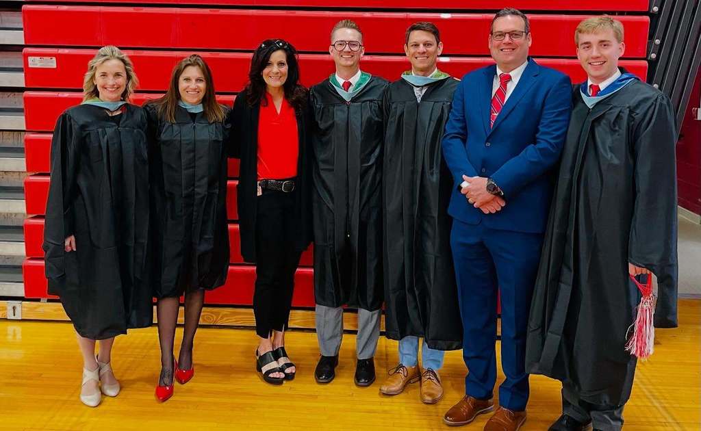 photos from the MSHS graduation ceremony