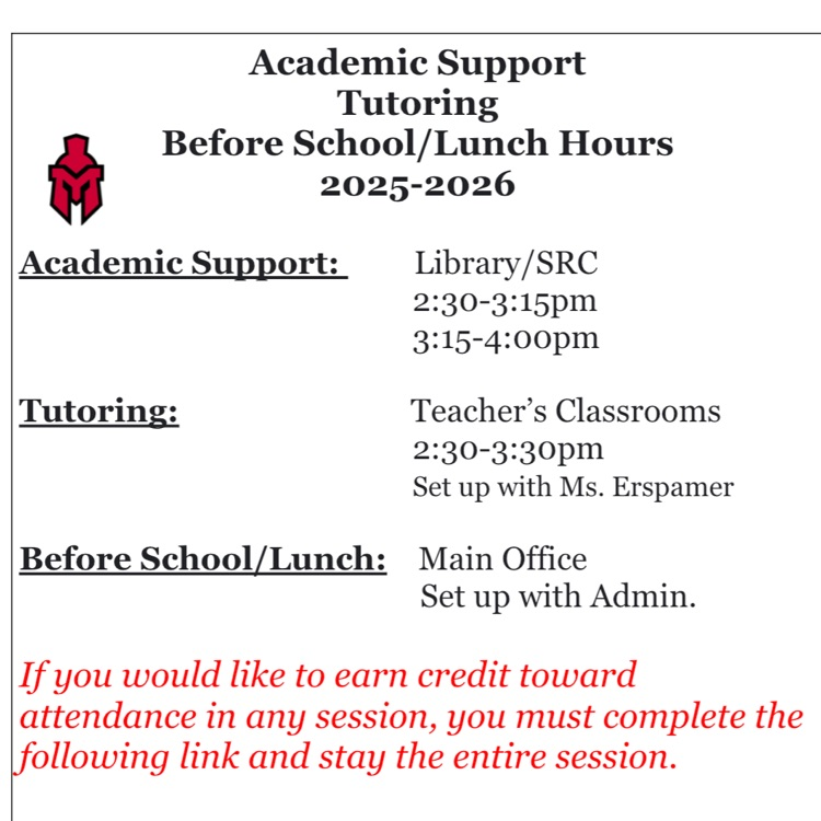 academic support