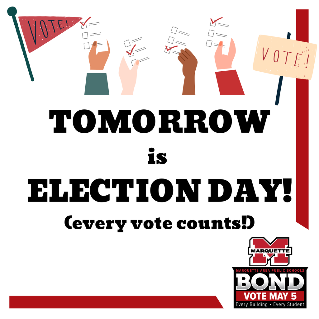 tomorrow is election day