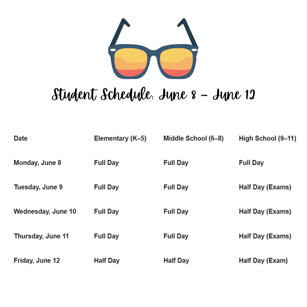 schedule