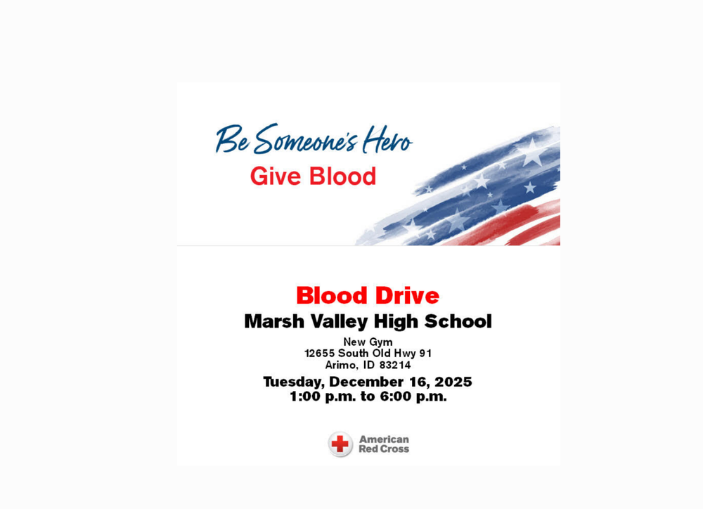 MVHS Blood Drive Dec 16