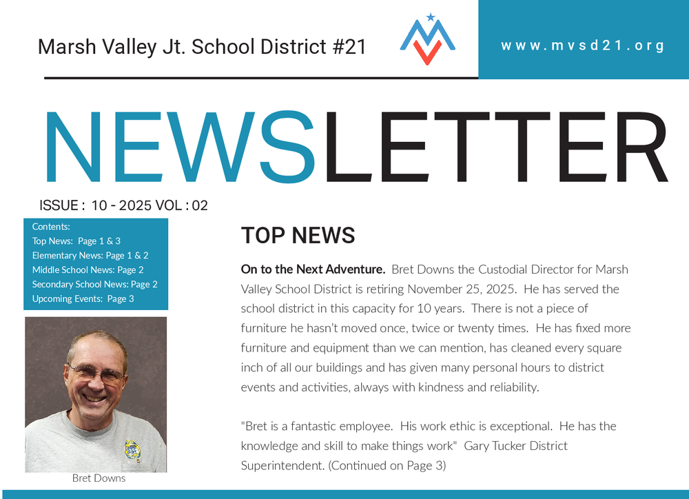 2025 October Newsletter