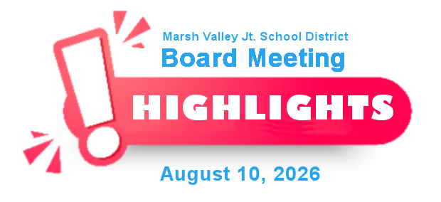 August 26 Board Meeting